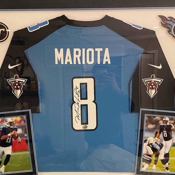 Marcus Mariota Signed Titans Jersey